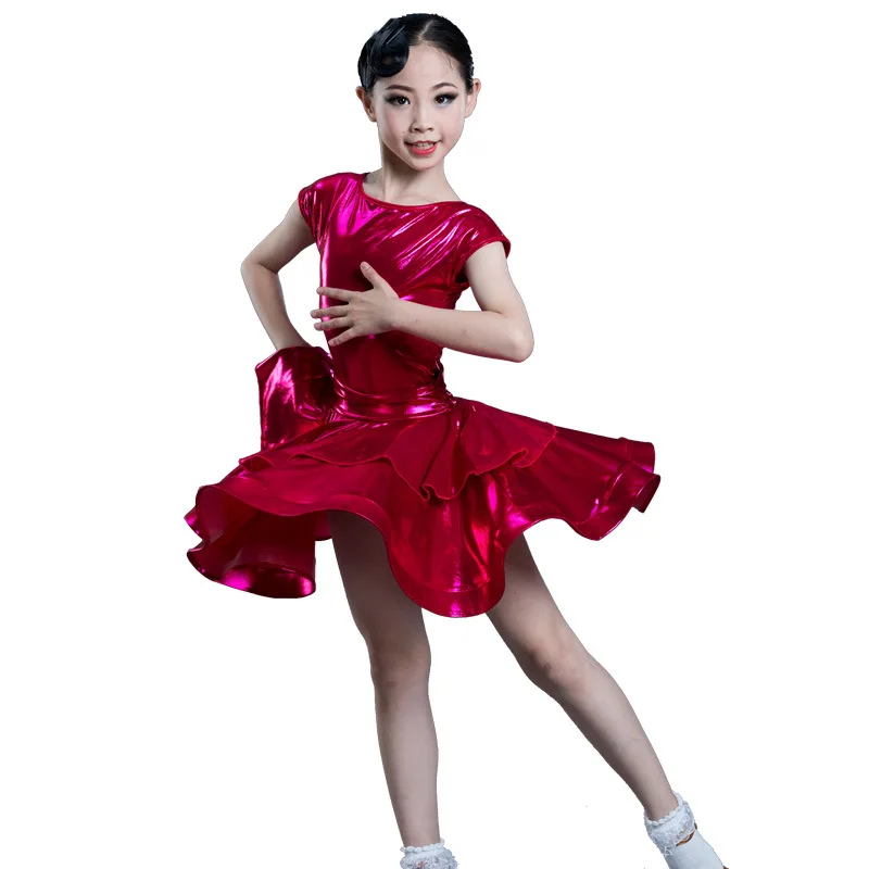 Costume da ballo latino per bambini regole della competizione per bambini Costume da ballo vestito estivo per ragazze