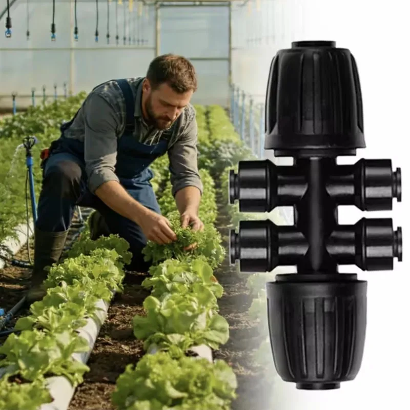 

36Pcs Drip Fitting Lock Clips, for barbed fittings, 1/2" to 1/4" tubing, agri/garden