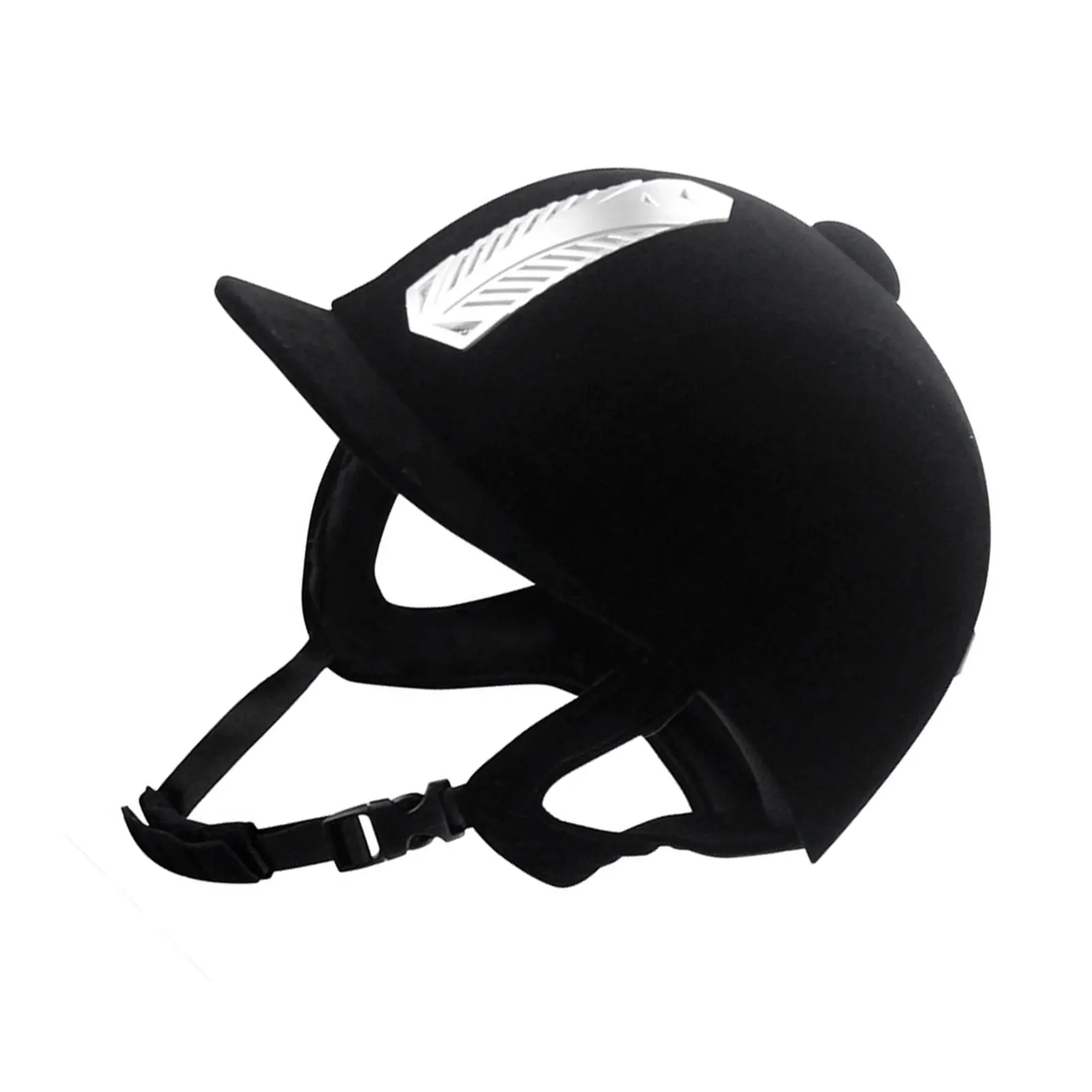 

Sturdy Equestrian Helmet With Collision Prevention Functions Making Easy To Ride. Breathability black 60cm