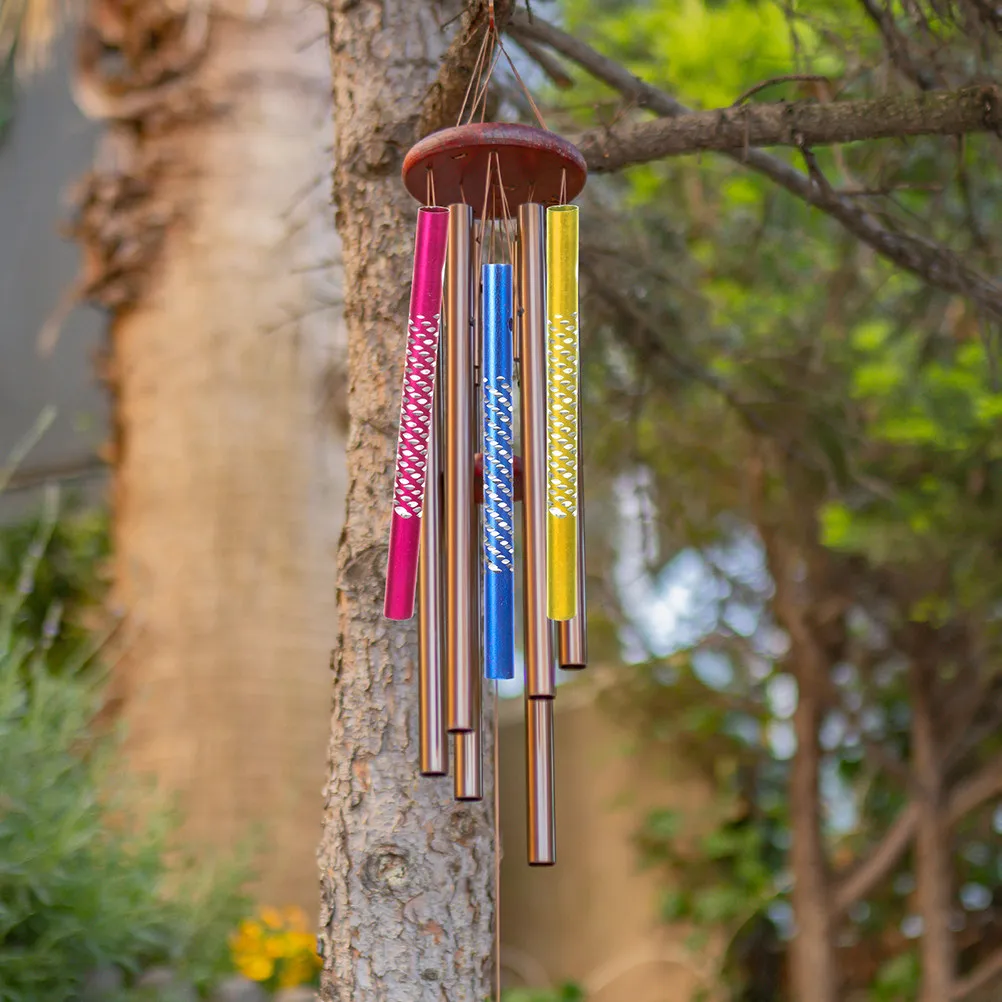 25Pcs Wind Chime Tube Metal Bell Tubes Simple DIY Wind Chime Making Accessories for Garden Yard Porch Outdoor Decoration