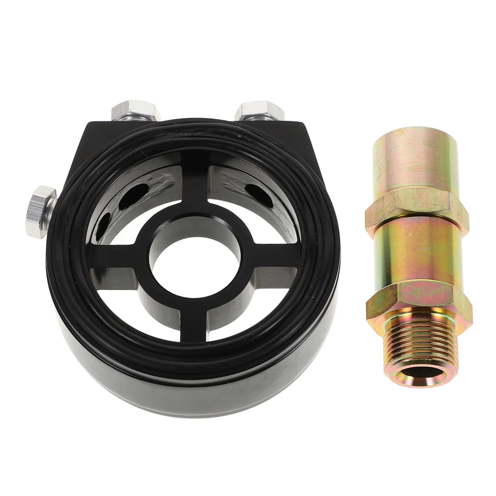 

Oil Cooler S wich Plate Adapter Durable Metal Easy Install Car Modification Ideal Fit Various Models Performance Enhancement Oil