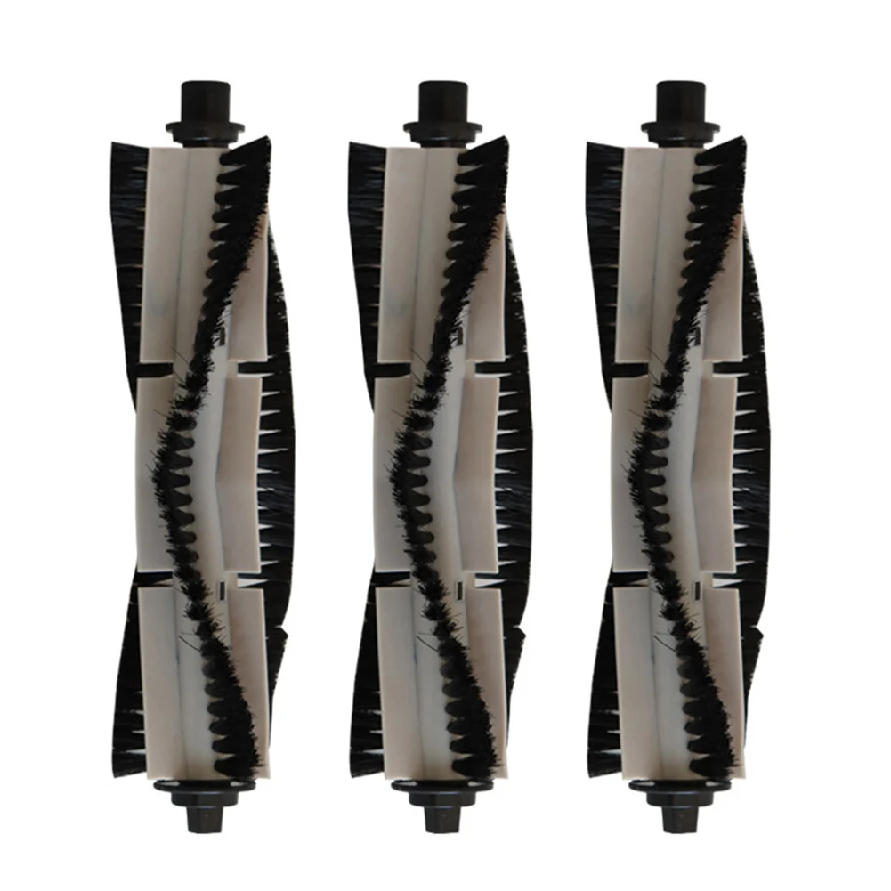 3pcs Roller Brush For ILIFE A20/ T20S/ VX3/ For Polaris PVCR 3600/ G2 0926W/ G2 0726W/ G2 1226/ Robot Vacuum Replacement