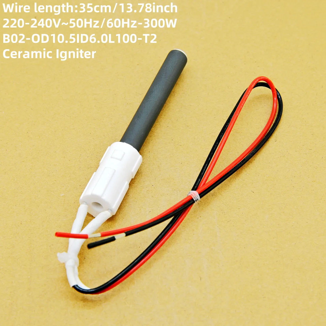 pellet igniter ceramic 220V 300W Quick ignition and high temperature resistance of wood particle furnace ignition rod