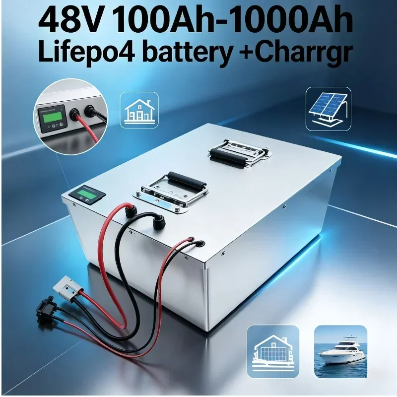 

Аккумулятор LiFePO4 48В 100Ач-1000Ач | Встроенная BMS-система | Солнечная фотоэлектрическая система 4-9 кВт, специализированная | Литиевая аккумуляторная батарея со стабильным разрядом