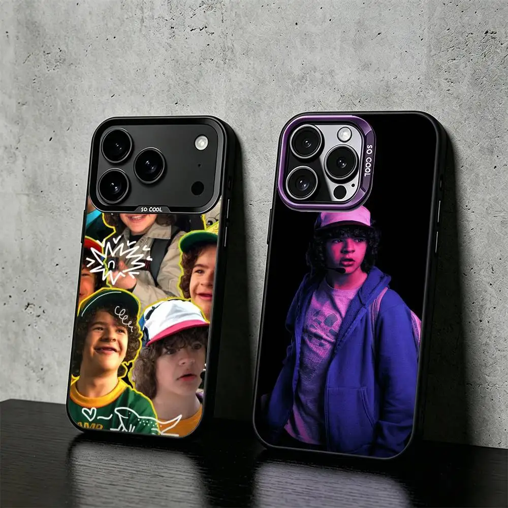 

Gaten Matarazzo Phone Case For iPhone 17,16,15,14,13,12,11 Plus,Pro Max,XS,Colored silver phone case