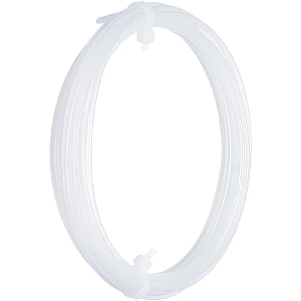 

5.47Yard Plastic Boning Roll 3mm PVC Corset Strips Round White Webbing Boning for Lingerie Bra Sewing Accessories Bridal Wedding