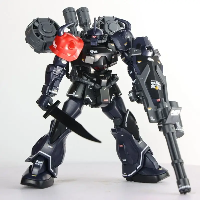 Star HG 1/144 Gouf MS-07 Dark Leader Color Cannon B3 With Flying Backpack Assembly Model Kit Collectible Toy Ornaments Doll Gift