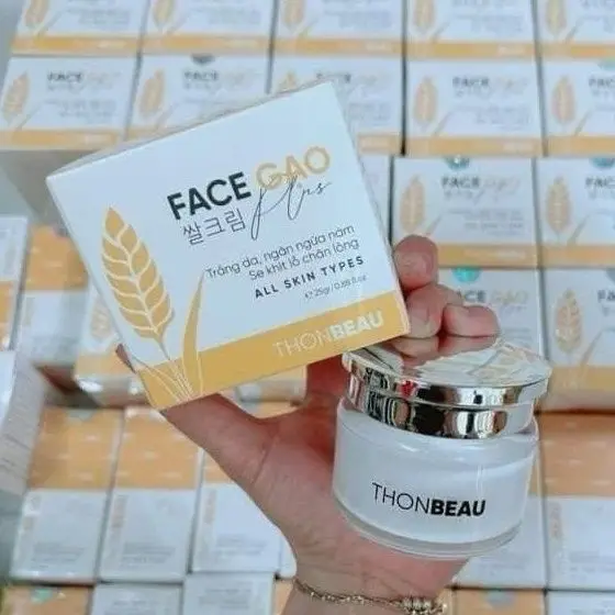 Vietnamese face cream Kem face gao 20gr dachuc nang trinam trangda