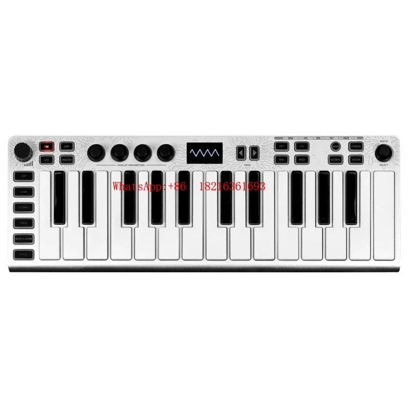 2026NEW 1PCS Slim 25-key Synthesizer With Integrated Main Keyboard And Audio/MIDI Interface