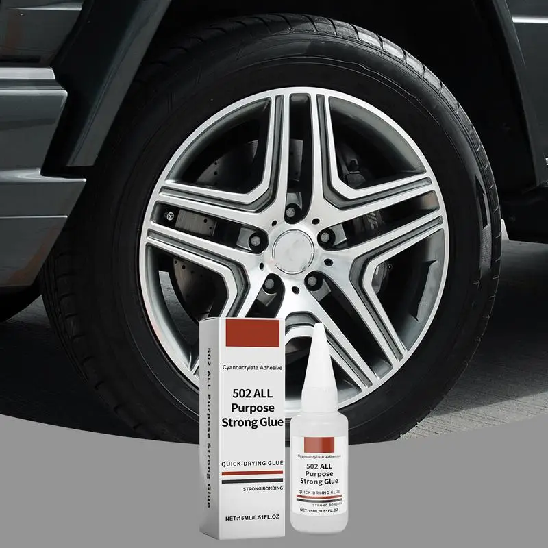 Tire Glue Strong Repair Glue for Car Tire Super Glue for Vehicle Tire Repair Sealant 15ml Tire Glue Perfect for Car Motorcycle