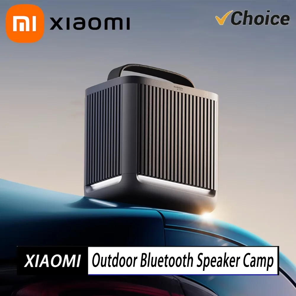 Xiaomi Outdoor Bluetooth Speaker Camp Six-Unit Flagship Acoustics, Co-Tuned with Harman, 14-Hour Long Battery Life *CN*
