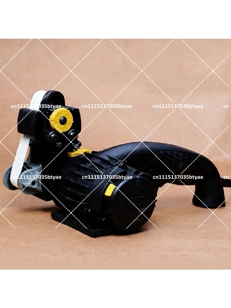 Professional Fixed Angle Belt Grinder Machine with 12 Abrasive Belts, Adjustable Angle Electric Sander for Metal Polishing