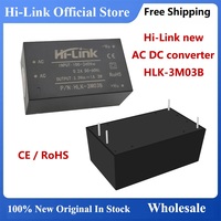 20PCS Hi-Link  HLK-PM01 PM03 PM09 PM12 PM15 PM24 3W 220V to 3.3V/5V/9V/12V/24V Power Supply Module Original AC DC Converter