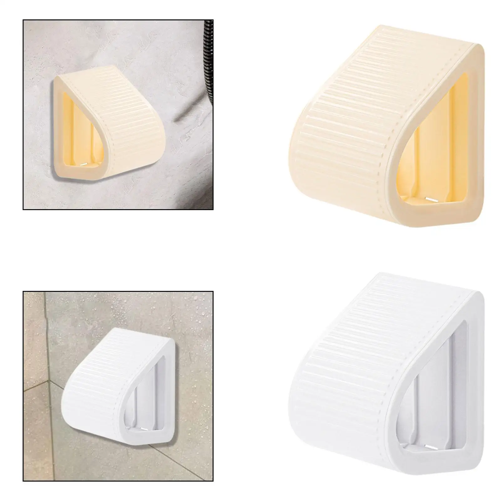 

Компактная подставка для ног для душа, ступенчатая педаль, прочный АБС-материал, простая установка, экономия места для небольших ванных комнат