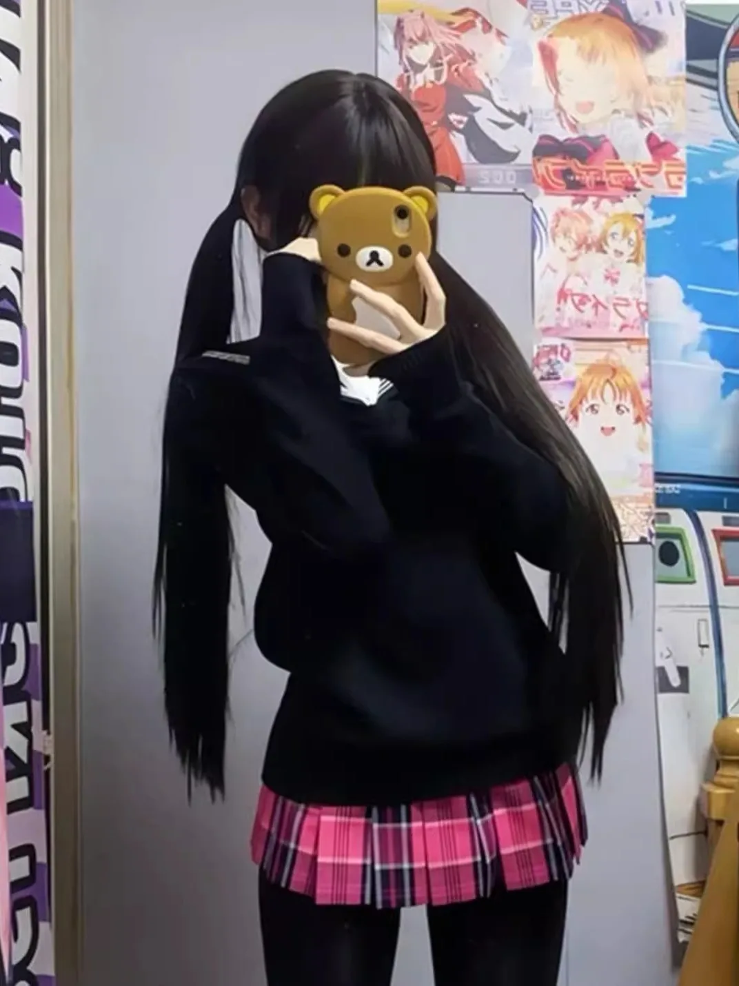 

Вязаный свитер Bla Long Sve College Sle Small Rose JK orm Overlap Wear V-Ne с эффектом похудения Весенне-осенняя одежда