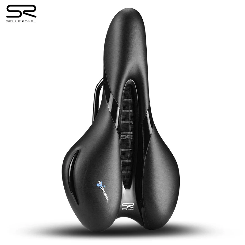 

SELLE ROYAL Italy Cycling MTB Bike Bicycle Rail Hollow Saddle Breathable Soft ROYALGEL Silica Gel Cushion Bike Bicycle Part Seat