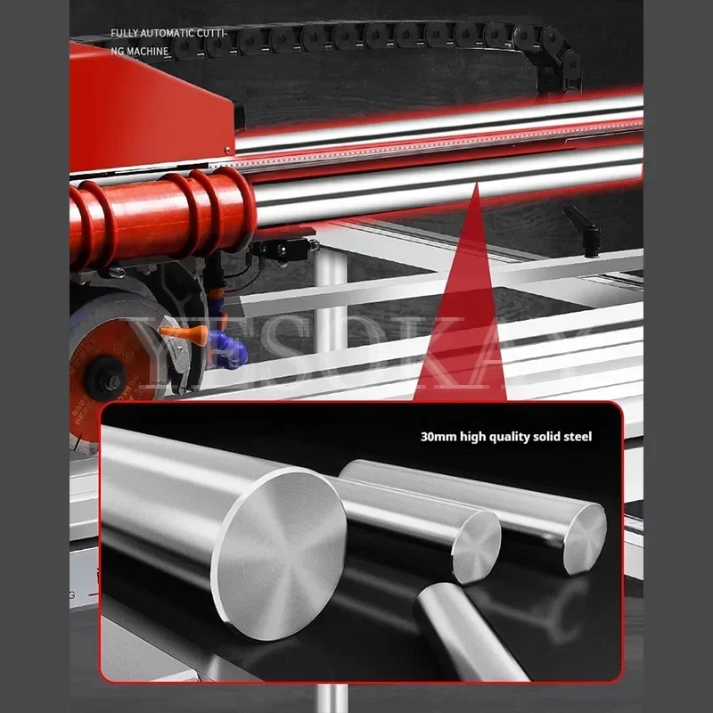 Infrared laser positioning multifunctional tile cutting machine, push blade, high-precision marble tile cutting machine, 3000W