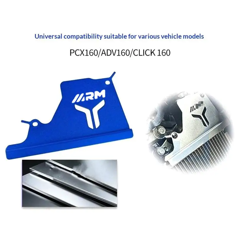 1PcsMulti Color Aluminum Motorcycle Radiator Grille Top Decorative Plate Rust Proof Easy Installation For Motorbike Modification