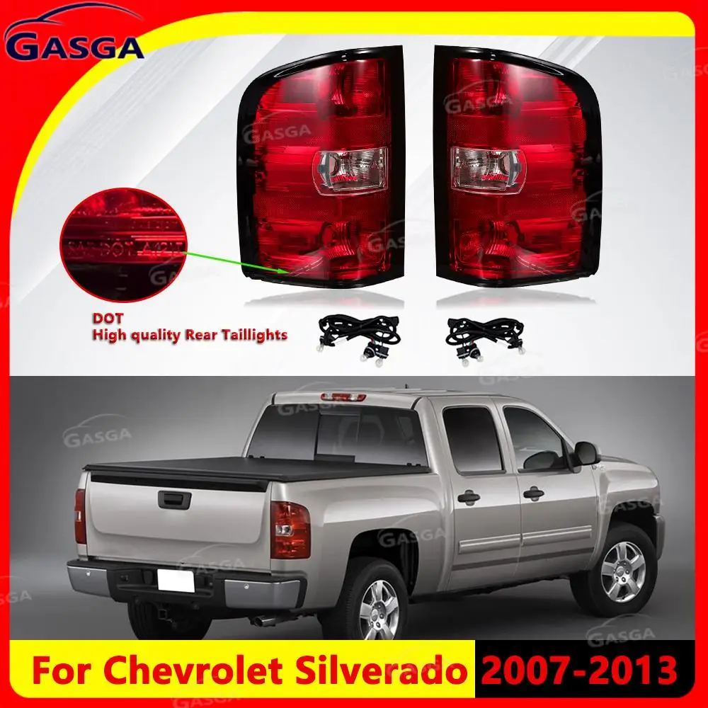 

25958482 Для Chevrolet Silverado 1500 2500 3500 2007-2014 Задний фонарь Задний фонарь автомобиля Задний бампер Задний фонарь Стоп-сигнал заднего хода