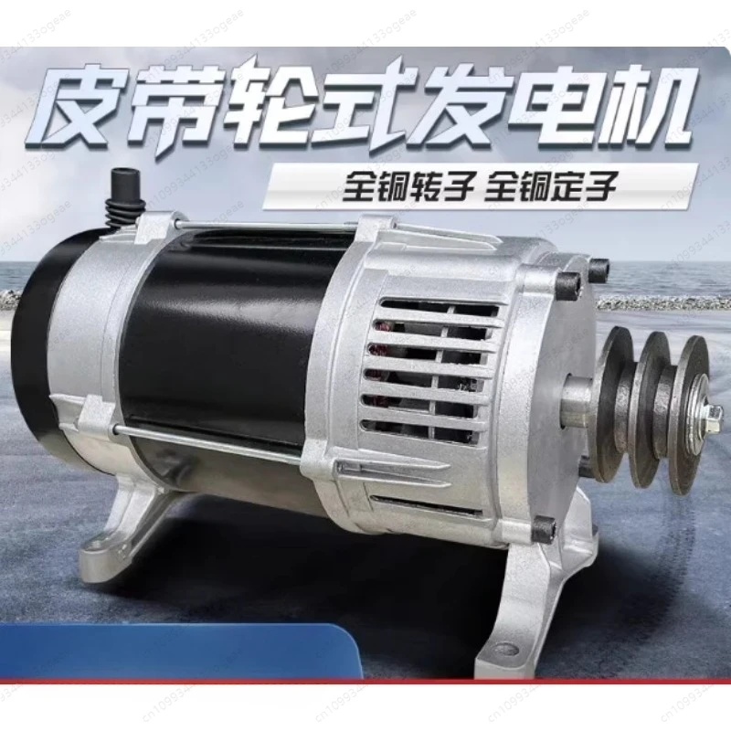 Portable Diesel Generator 5/6/8/10KW, Silent Generator 220V Single Phase, AVR Protection for Home Outdoor Power Supply