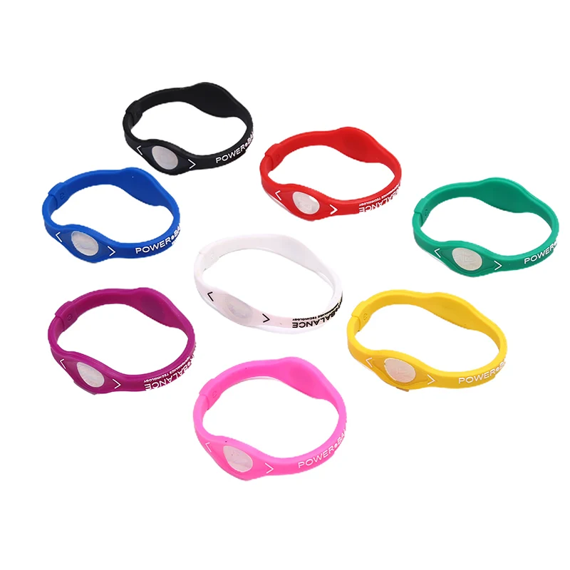 Power Balance Energy Health Bracelet for Sport Wristbands Ion Silicone Band Gift