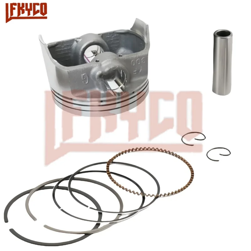Motosiklet motoru Parçaları 78mm Çap Loncin YF300 Kawasaki KLX300 KLX300R 1997-2008 KLX250 KLX250R KLX250S Piston 17mm Pin Kiti