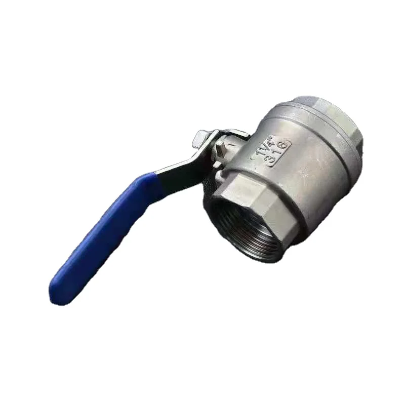 China Stainless Steel (316) Ball Valve  NPT Two Piece Ball Valve