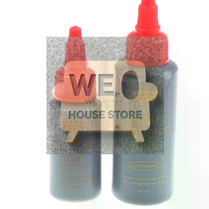 

{HE}Профессиональный клей для плетения волос с черным утком, 1 унция/2 унции, клей для наращивания волос