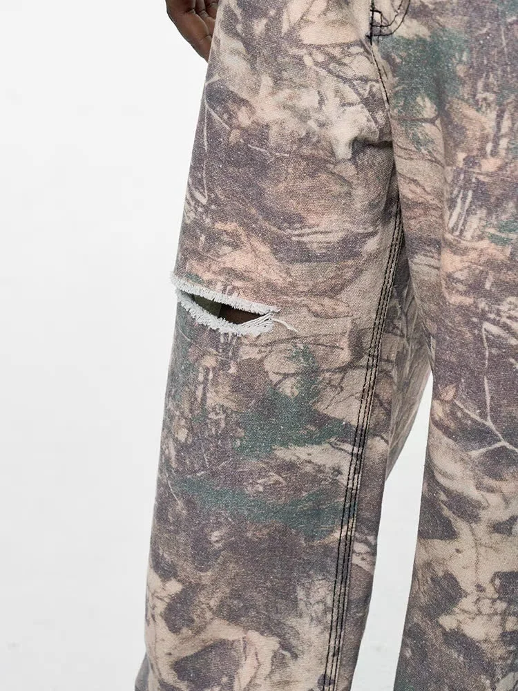 2025 Trashy Y2K 2000S Streetwear Vintage Grau Baggy Zerrissene Jeans Hosen Für Männer Kleidung Hip Hop Lange Hosen Pantalones hombre – Detail 9