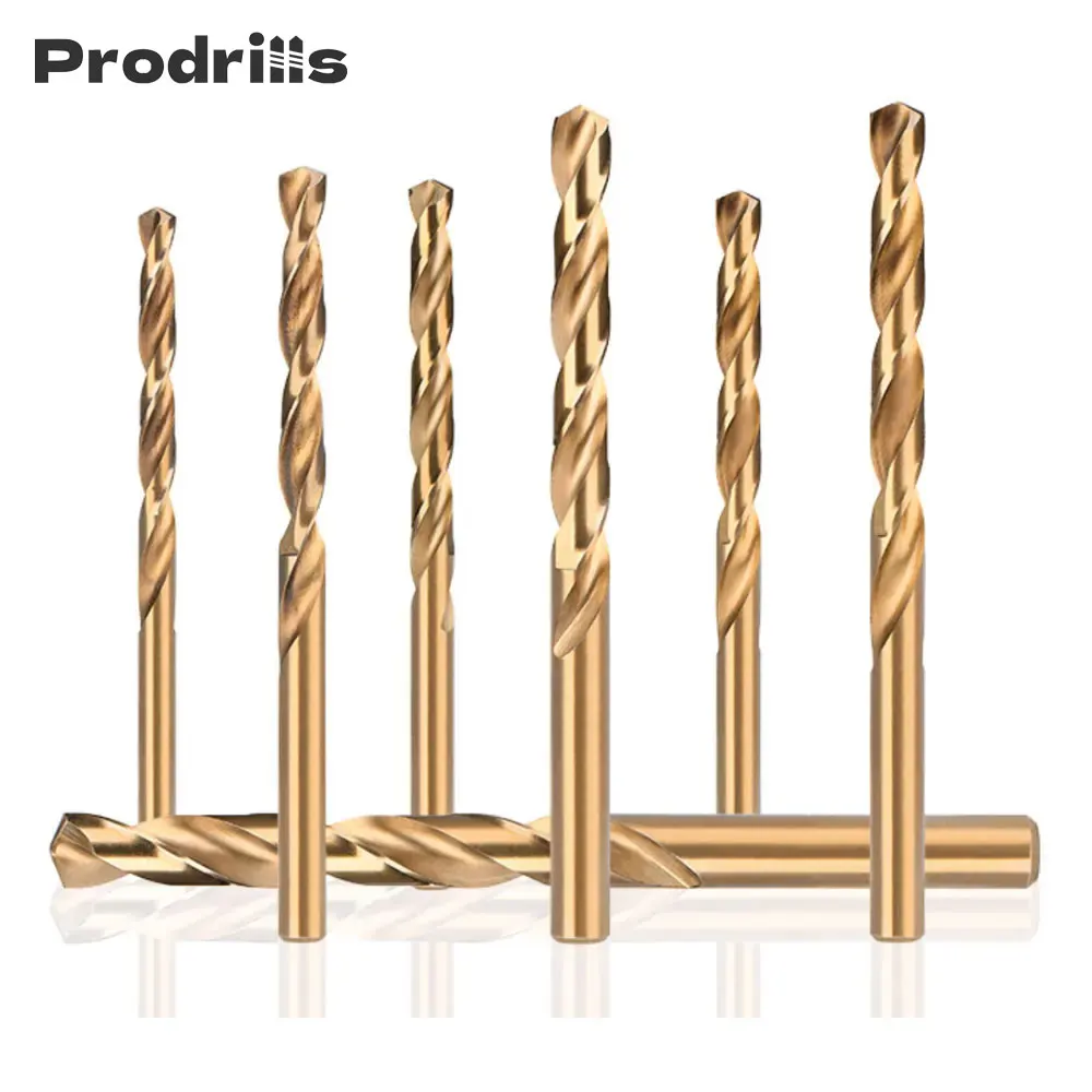 Prodrills M35 Cobalt Drill Bit Set HSS Metal Drill Bits for Stainless Steel Metal Cast Iron