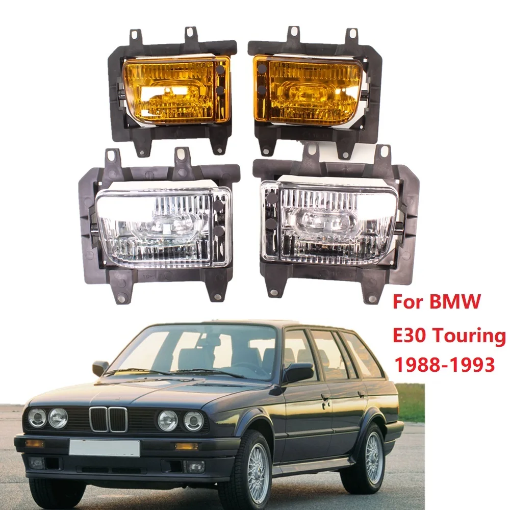 

Car Light For BMW E30 Touring 316i 318i 320i 325i 1988 1989 1990 1991 1992 1993 Car-styling Front Bumper Fog Light Lamp