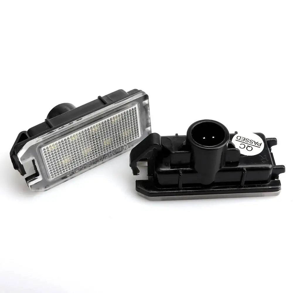 2X Canbus 18LED رقم الترخيص لوحة ضوء ل 14-20 جيب جراند شيروكي WK2 14-17 البوصلة باتريوت 2015-2017 دودج فايبر 13-17 #5