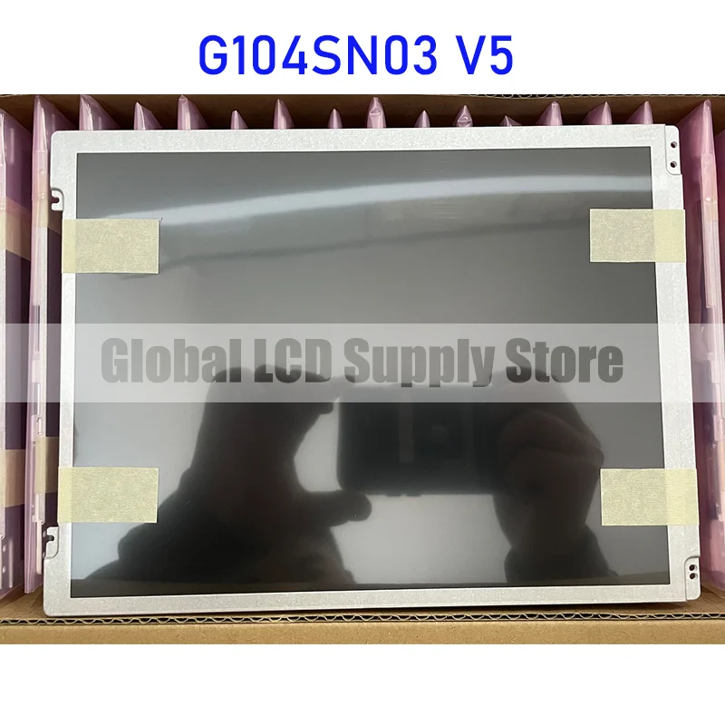 G104SN03 V5 10.4 Inch Industrial LCD Display Screen Panel Original and Brand New