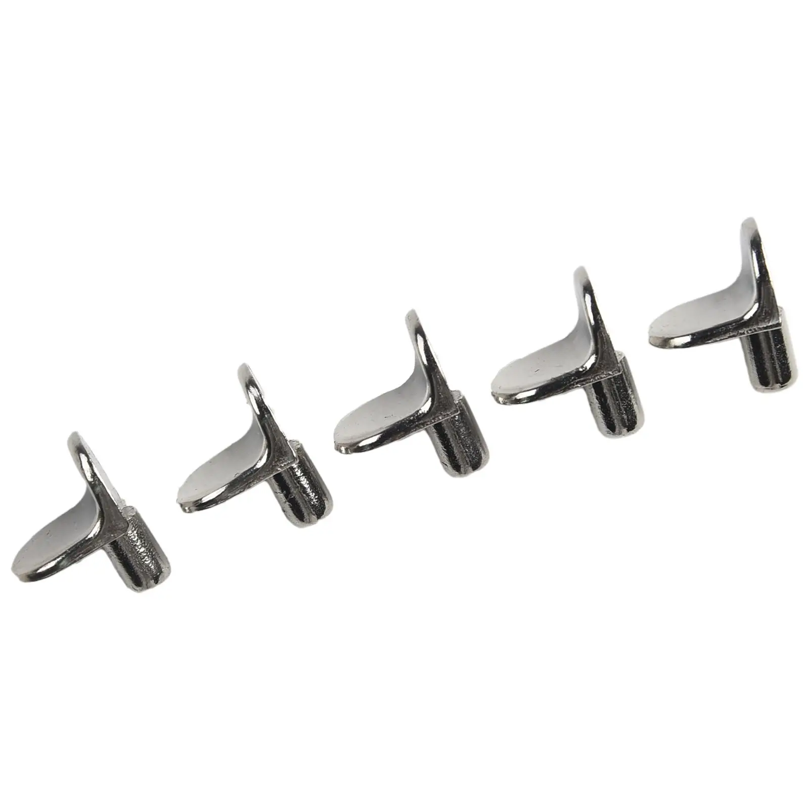 20 Pack Shelf Support Studs Pegs Pins 5mm L Shaped Brackets for Reinforcing Furniture Shelves and Cabinet Units