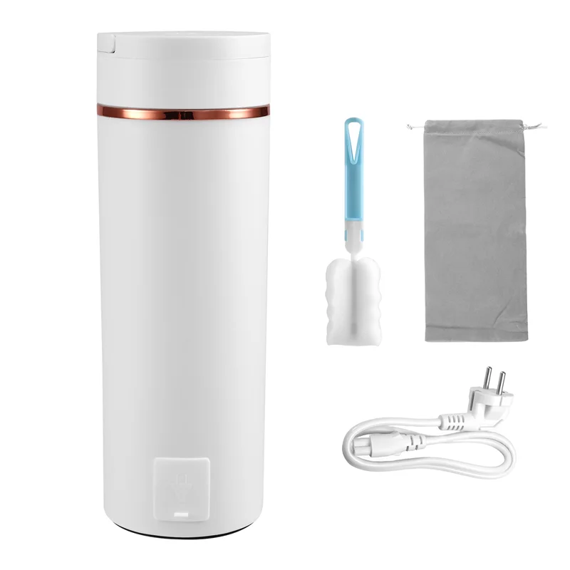 

A08F-Mini Electric Kettle Portable Travel Tea Kettle With 6 Variable Presets 500Ml 316 Stainless Steel Auto Shut-Off