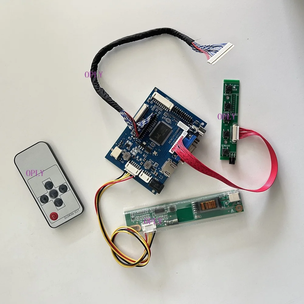 

AV VGA Kit Controller board for B154EW04 VB B154EW04 V2 B154EW04 1280×800 15.4" 30pin 1 CCFL LCD panel HDMI-compatible