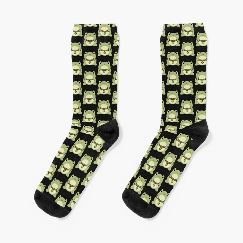 

Boggy The Frog Socks football happy set hockey Socks Ladies Men's