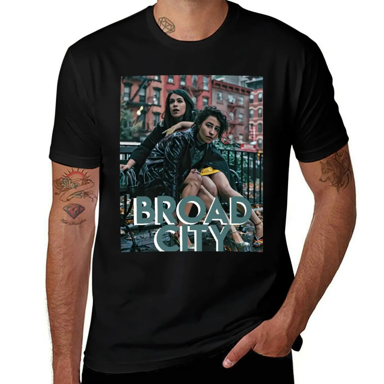 Broad City T-Shirt t shirts for man graphic vintage T-Shirt