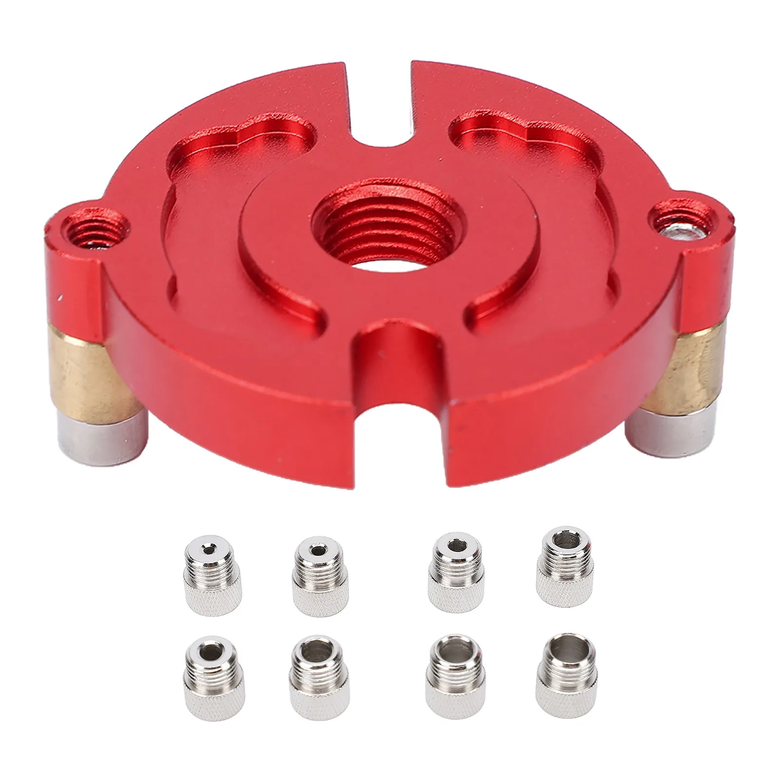 

Самоцентрирующийся шаблон для дюбелей из алюминиевого сплава, прецизионный направляющий локатор для сверления, инструмент для центровки отверстий при работе с деревом