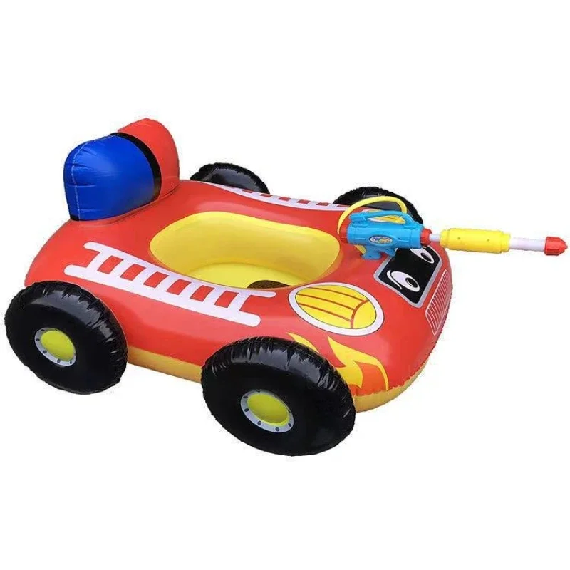Piscina ao ar livre brinquedo brincalhão brinquedos infláveis carro pistola de água para crianças diversão aquática veículo inflável pulverização diversão