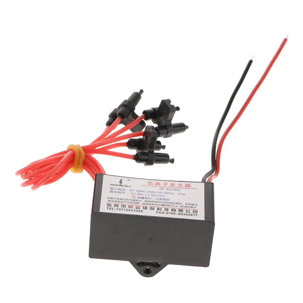 مولد أنيونات الأيونات السالبة المحمولة جواً بقوة 220 فولت، 6 رؤوس