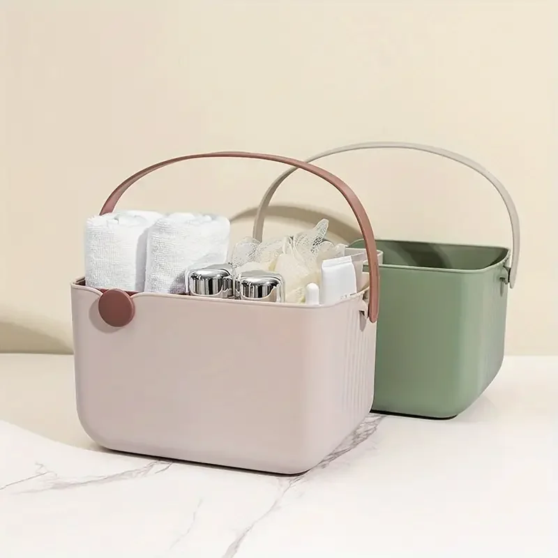 1PCS Hot Sale Large Capacity Storage Basket Multifunctional Portable Handheld Box Snacks Basket Outing Kitchen Accessories