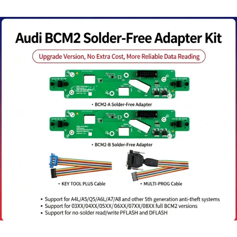 BCM2 Solder-Free Adapter Kit 754J Data Reading Accessory Compatible Programming Pad Car BCM Module Repair Replacement Parts