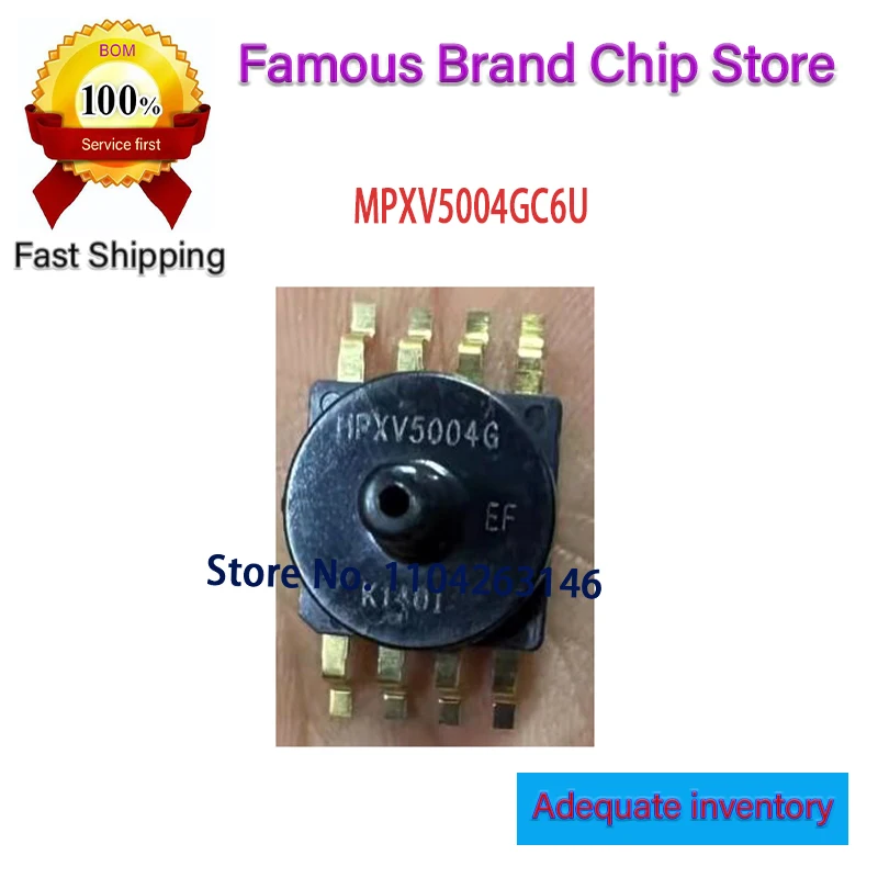 

1 шт./лот, оригинальный новый MCPV5004GC6U MPXV5004GC6U MCPV5004G MPXV5004G MPXV4006GC6U MPXV4006G SOP8