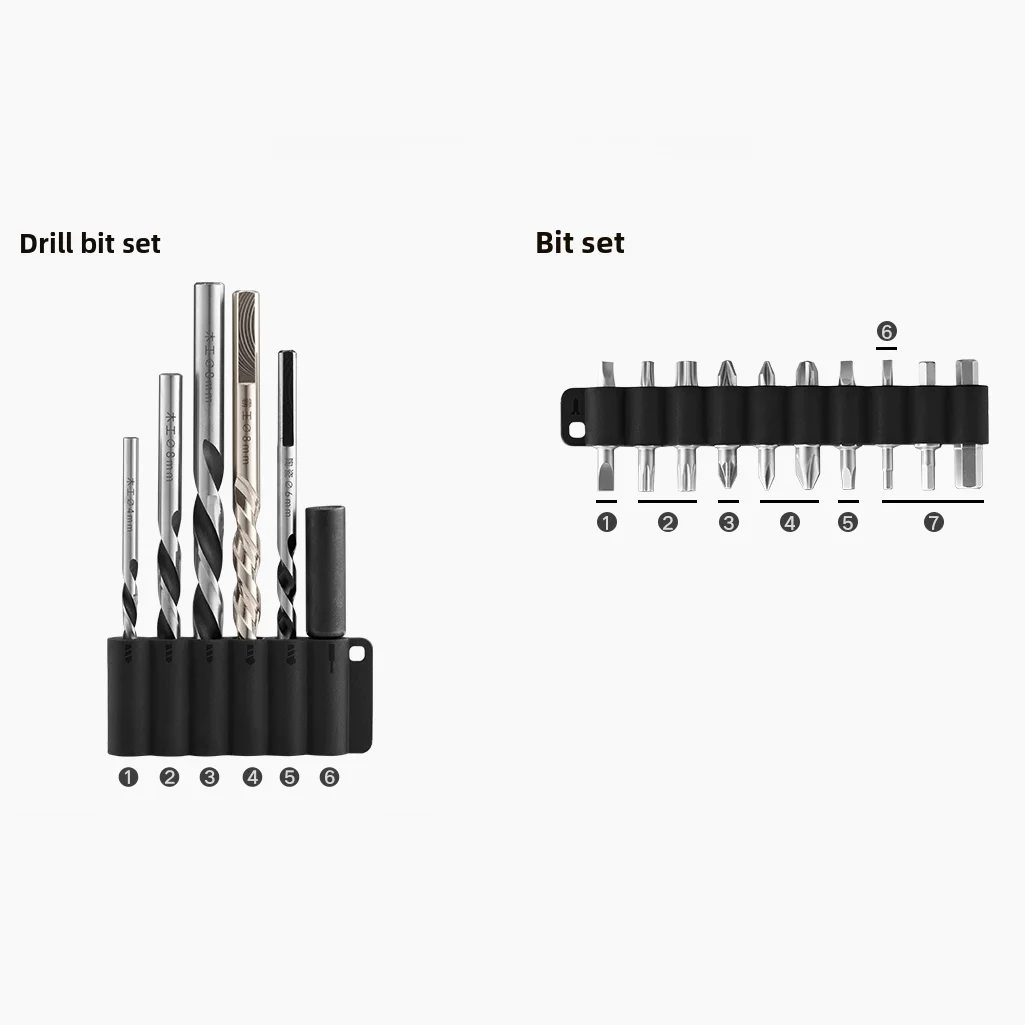 Wiertarko-wkrętarka akumulatorowa Xiaomi Mijia Brushless Electric Drill 2 Smart Home, wielofunkcyjna, z ładowaniem Type-C.