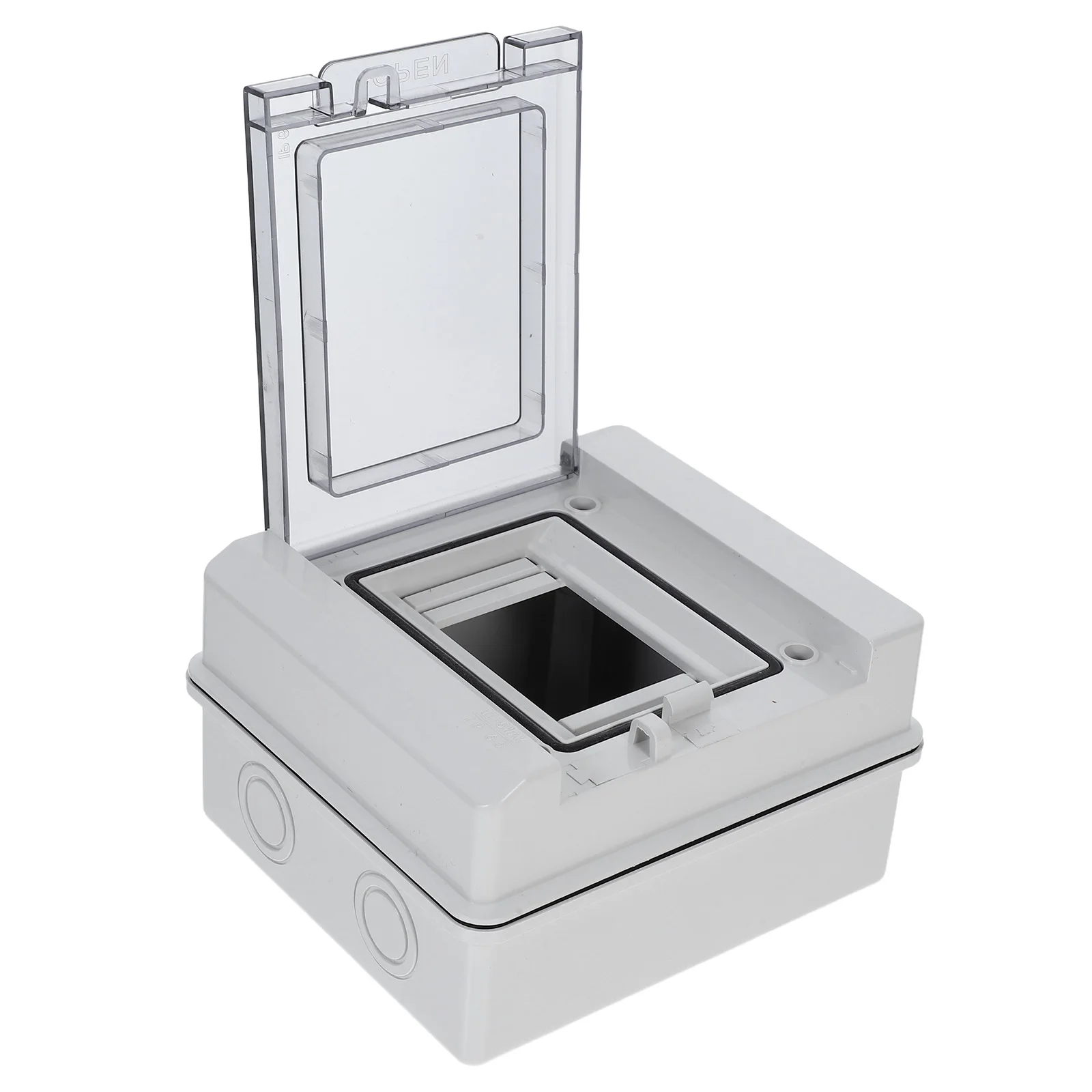 

Waterproof Electrical Panel Universal Compact Design Transparent Cover Wall Mountable Individual Breaker Enclosure Decorative