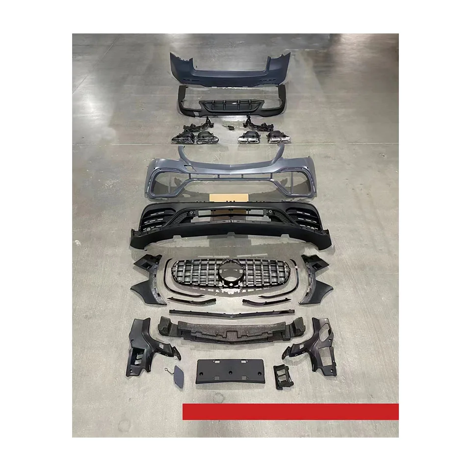 

Dream Garage X253 Bodykit Front Bumper Rear Diffuser Upgrade GLC63 Bodykit For Merce-des Ben-z GLC X253 2015 2016 2017 2018