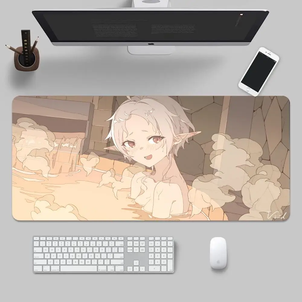 سجادات مكتب للوحة المفاتيح من Mushoku Tensei، مطاط كاواي، سجادة مكتب غير قابلة للانزلاق، XXL90x40 سم #2