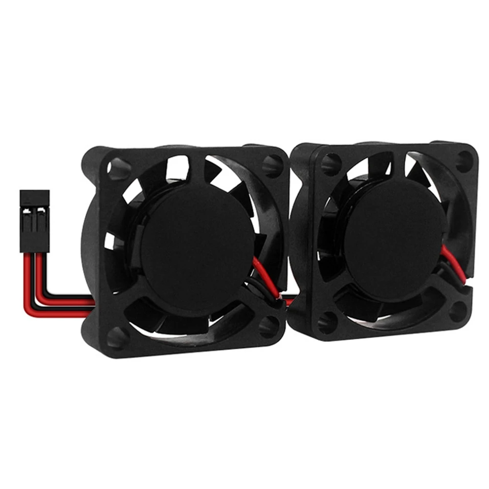 【Nave entro】Per 4 ventole 4B 3B+ 5V Doppio ventola del radiatore Dispositivo di raffreddamento silenzioso Ventola di raffreddamento del radiatore Rumore 16DBA