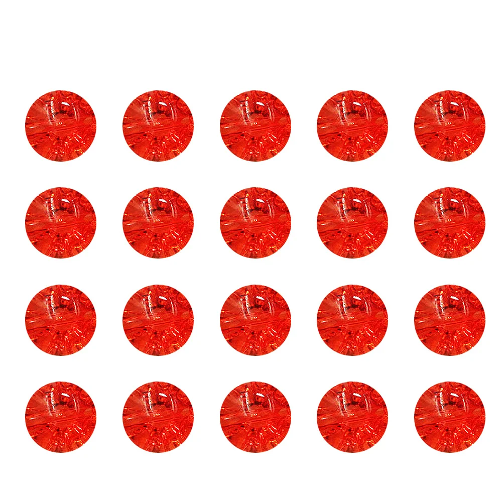 

50Pcs Button Accessories Creative Clear Crystal Buttons for T-Shirts Windbreakers Backpacks Craft DIY Sewing Adorable